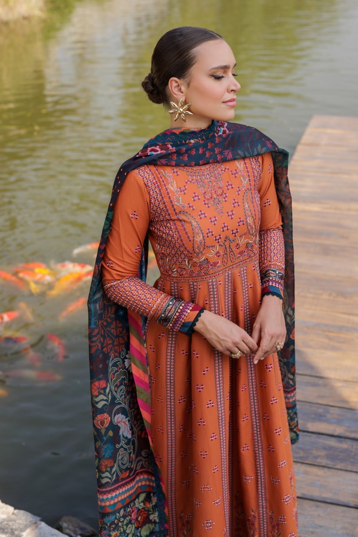 Xenia Formals | Luxury Lawn 25 | HANNAH - House Of Hania