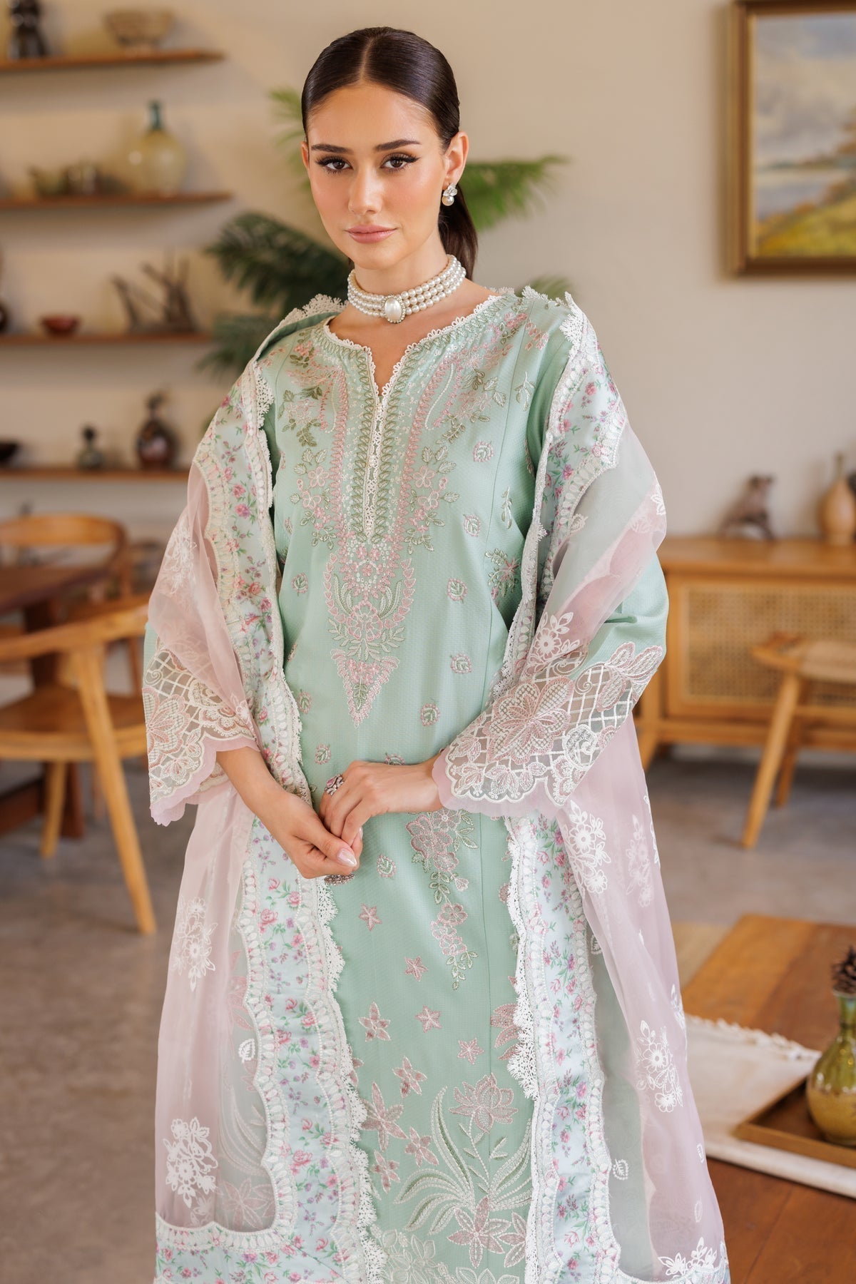 Xenia Formals | Luxury Lawn 25 | KSENIA - House Of Hania
