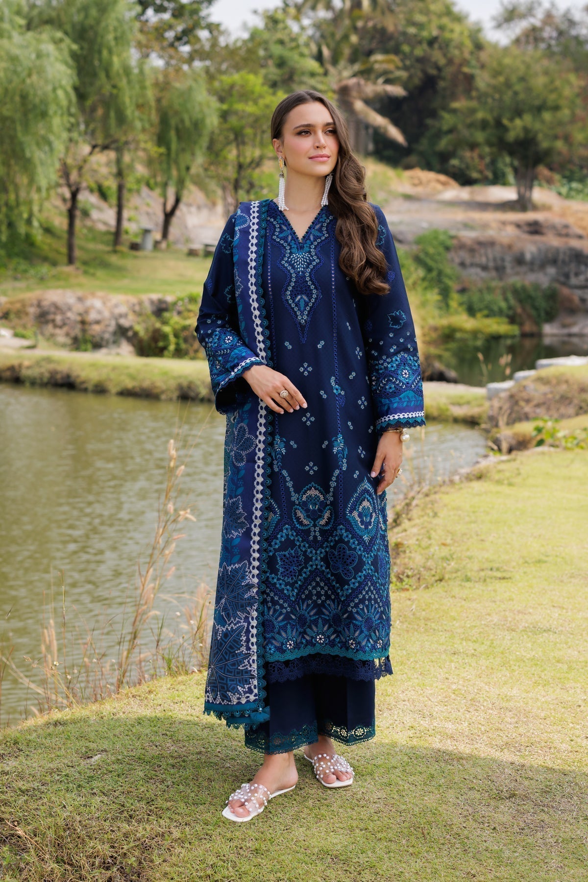 Xenia Formals | Luxury Lawn 25 | MURCIA - House Of Hania