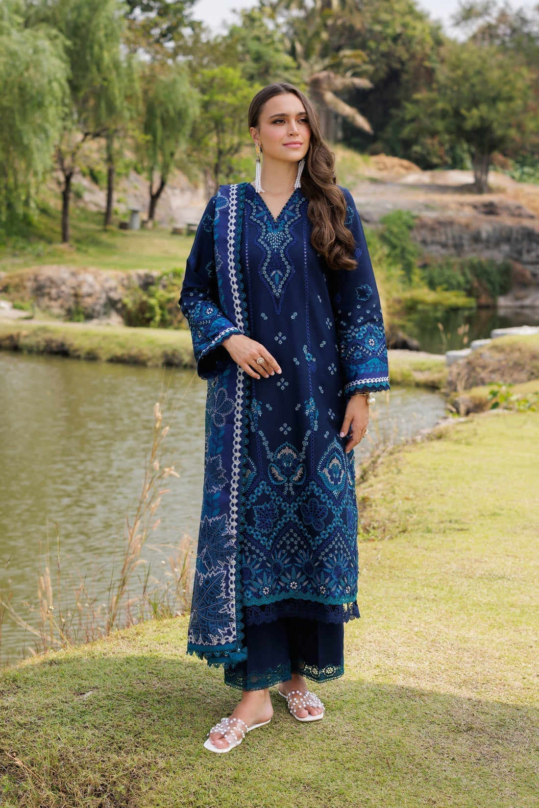 Xenia Formals | Luxury Lawn 25 | MURCIA - House Of Hania