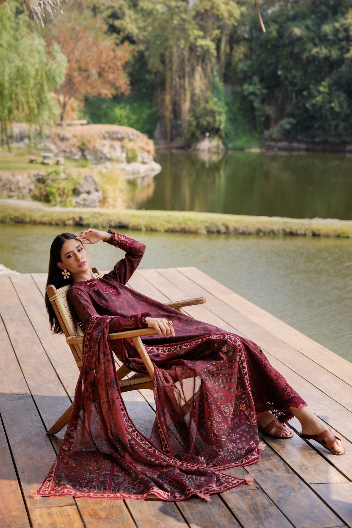 Xenia Formals | Luxury Lawn 25 | REEM - House Of Hania
