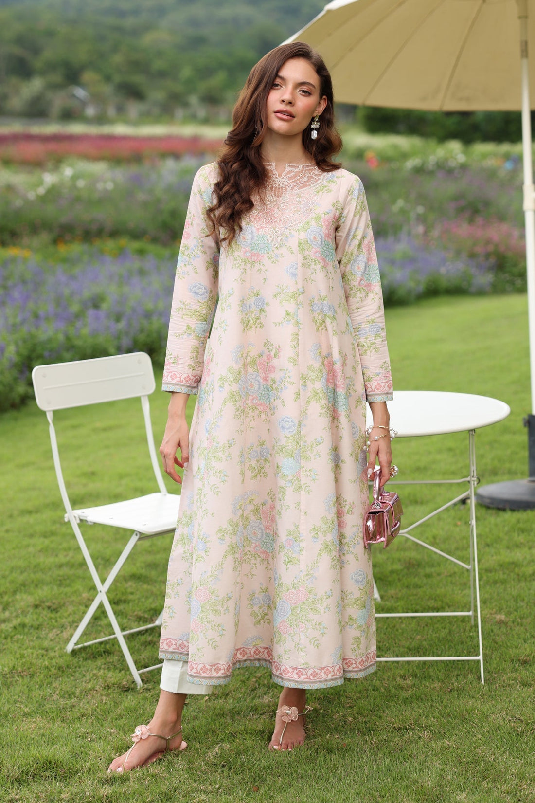 Xenia Formals | Ready to Wear | CERULEAN-B - House Of Hania