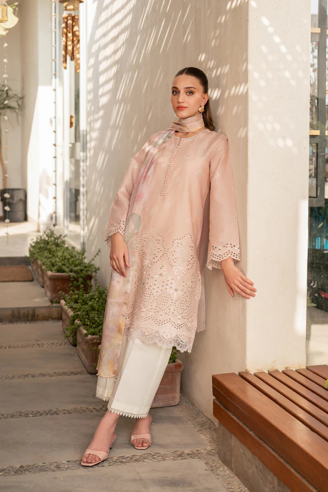 Xenia | Summer Away'25-Lawn | FLAMINGO - House Of Hania