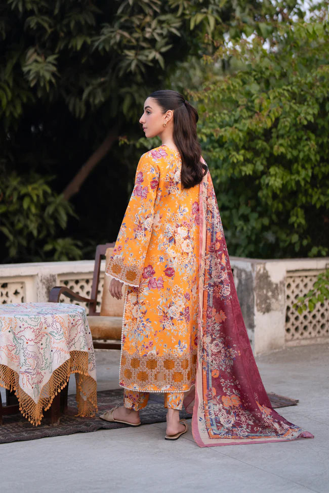 Xenia | Summer Away'25-Lawn | SOLEIA - House Of Hania
