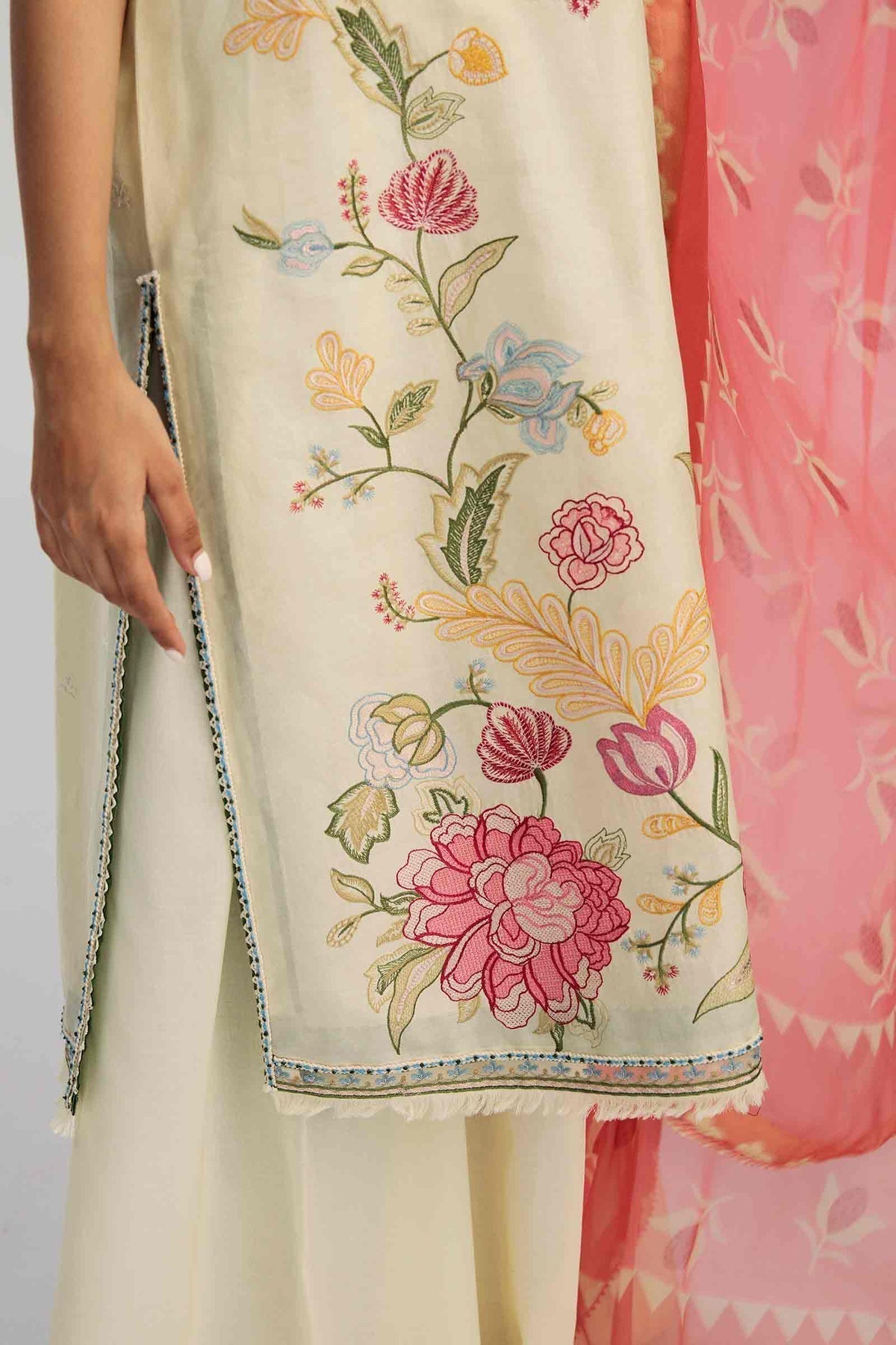 ZARA SHAHJAHAN COCO LAWN COLLECTION 2023 Z23-7A - House Of Hania