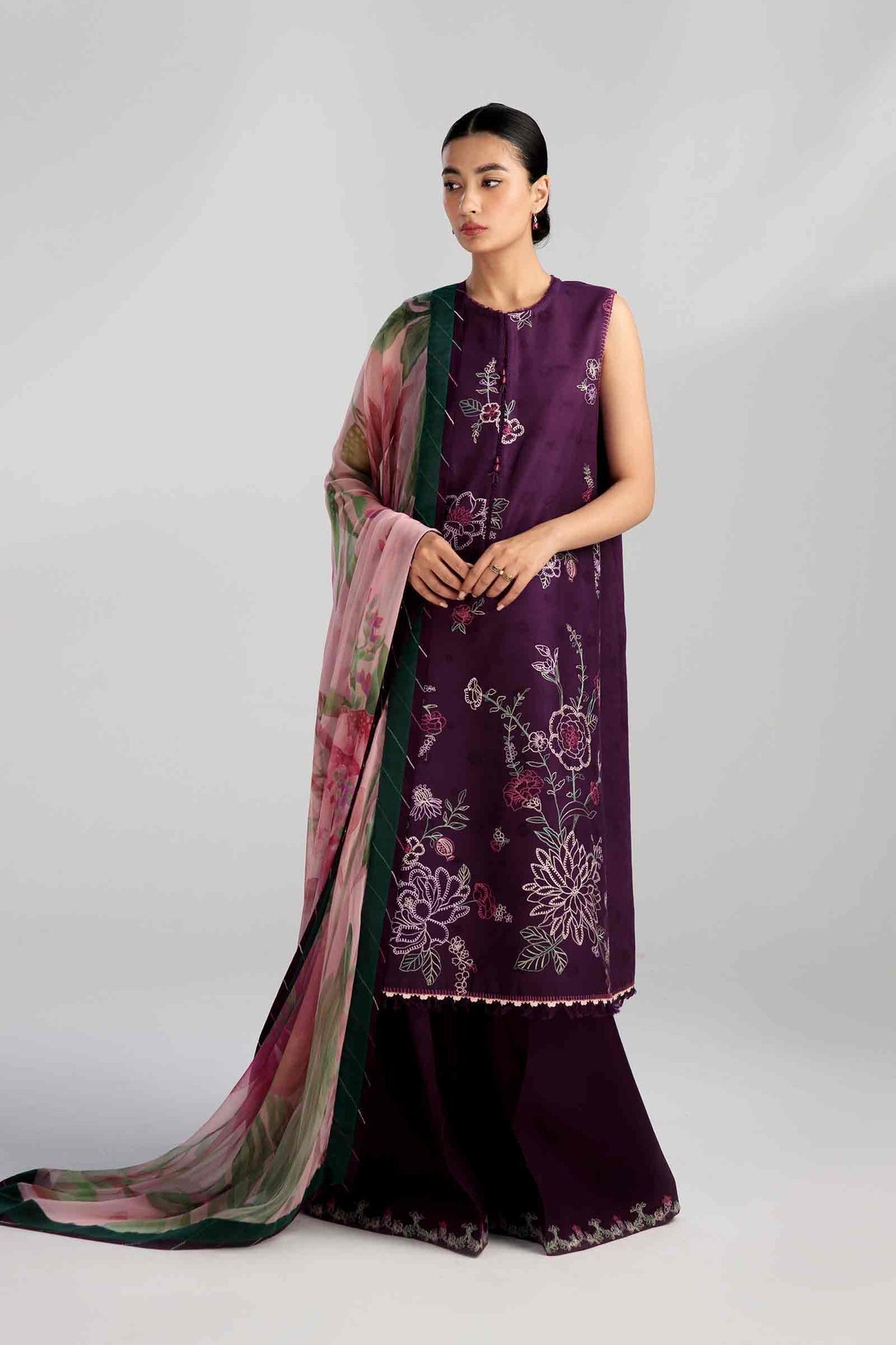 ZARA SHAHJAHAN COCO LAWN COLLECTION 2023 Z23-8B - House Of Hania