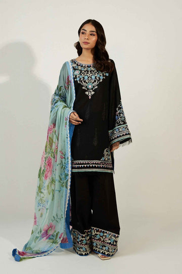 ZARA SHAHJAHAN-ZCE23-10A-COCO LAWN VOLUME ll 2023 - House Of Hania