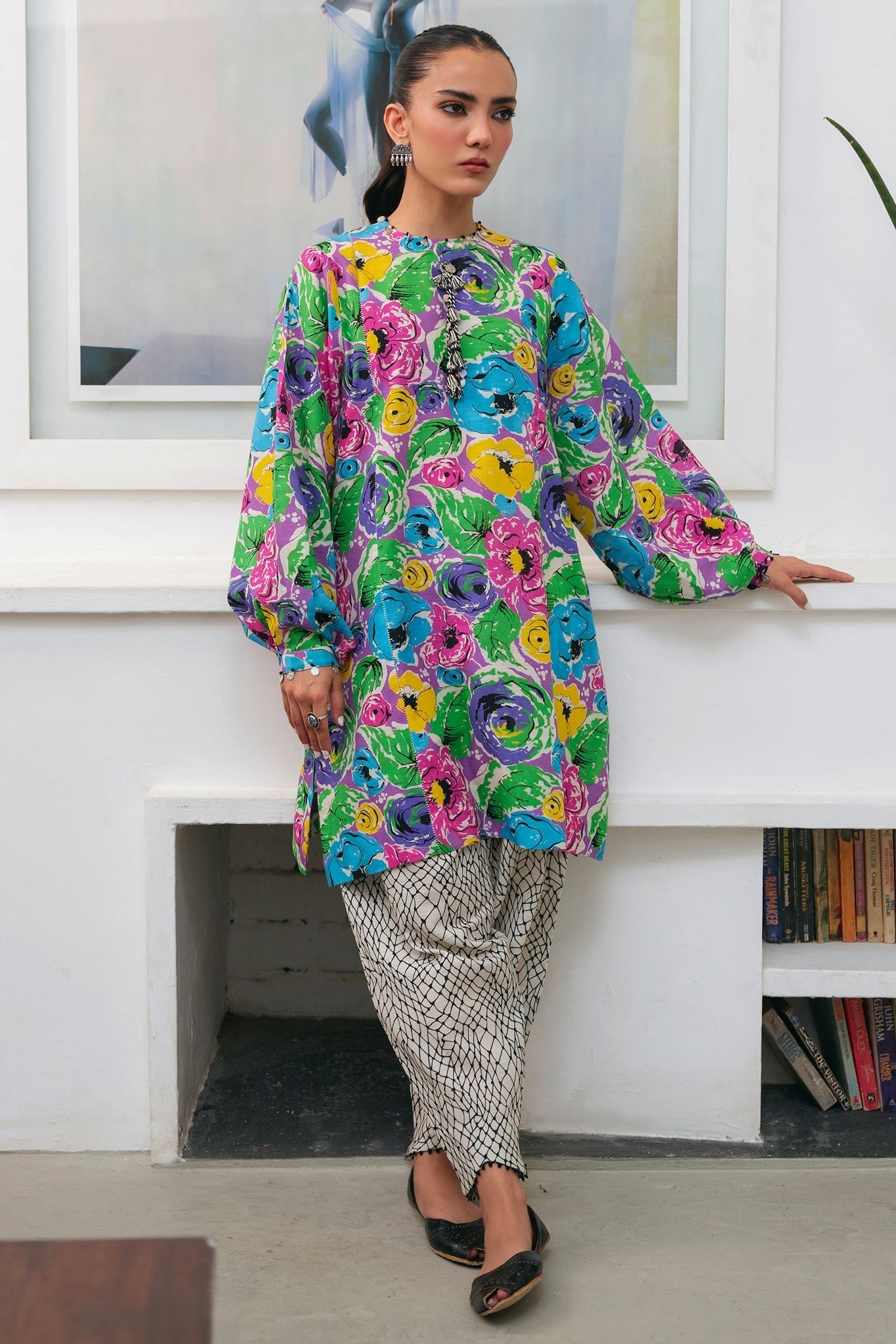 Zaha | Aangan Ready to Wear |FLORANA (ZRW-21330) - House Of Hania