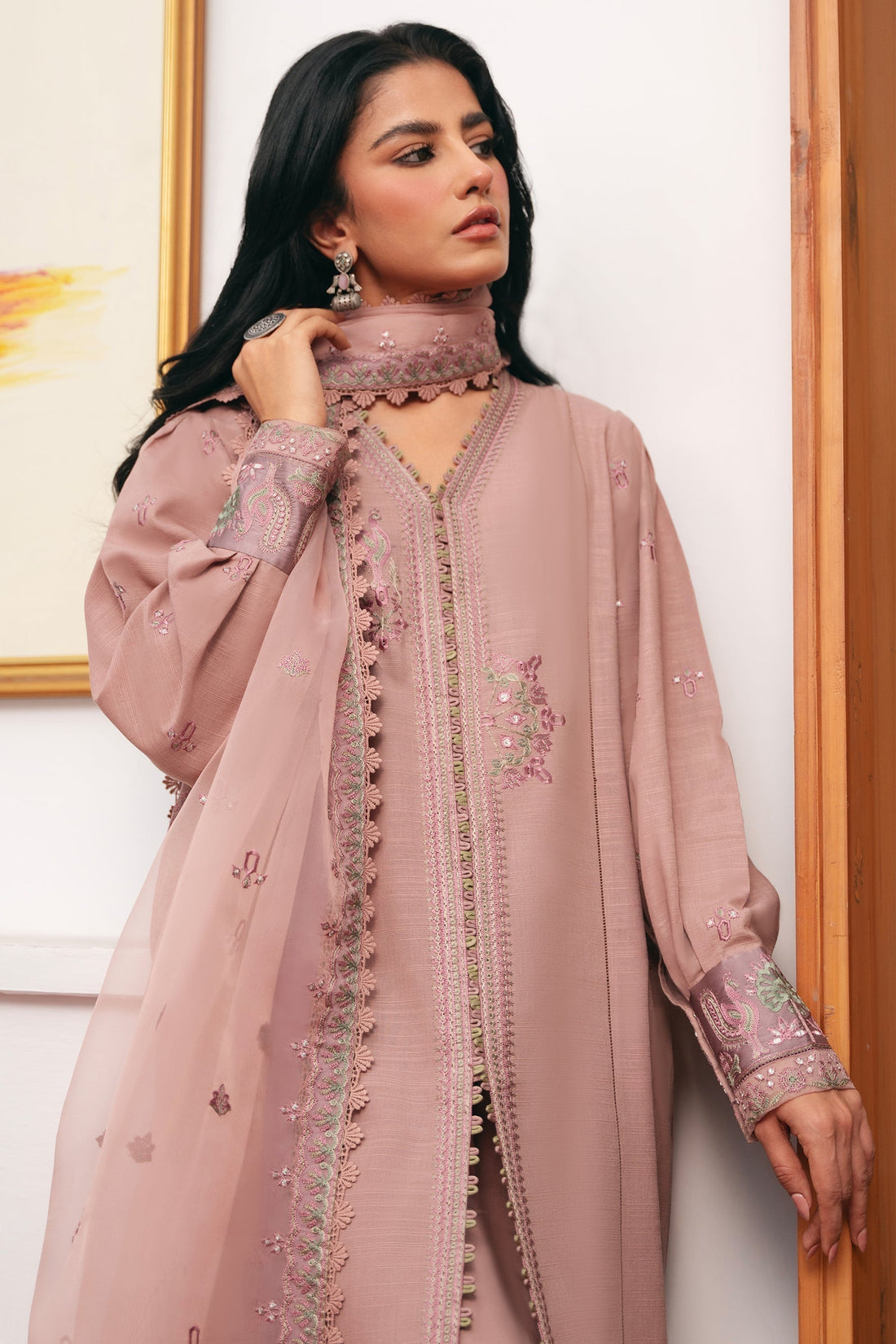 Zaha | Aangan Ready to Wear | SITARA (ZRW-20908) - House Of Hania