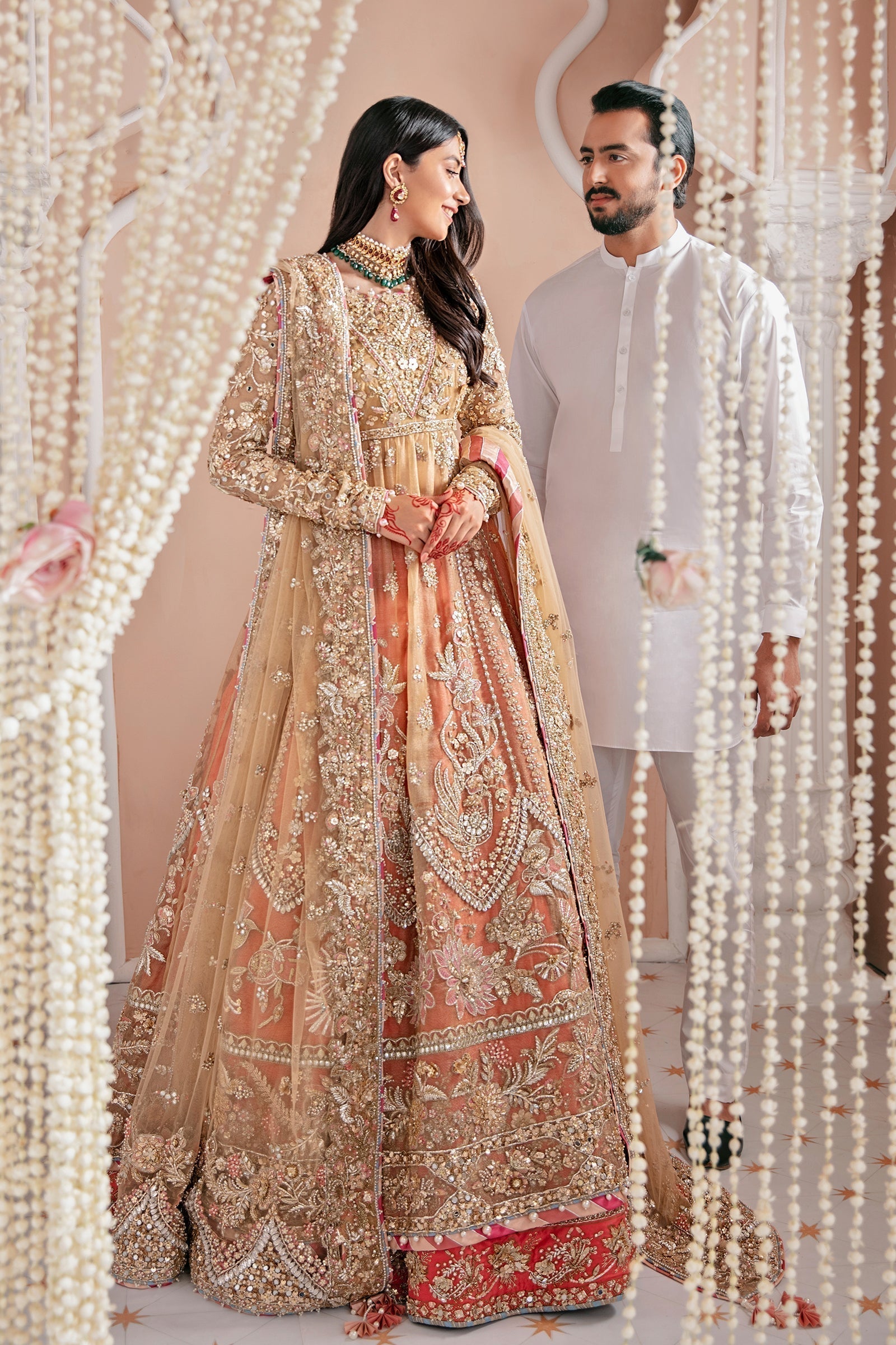 Zaha Bridal – NIKKAH – MASAKALI (ZB-12) - House Of Hania