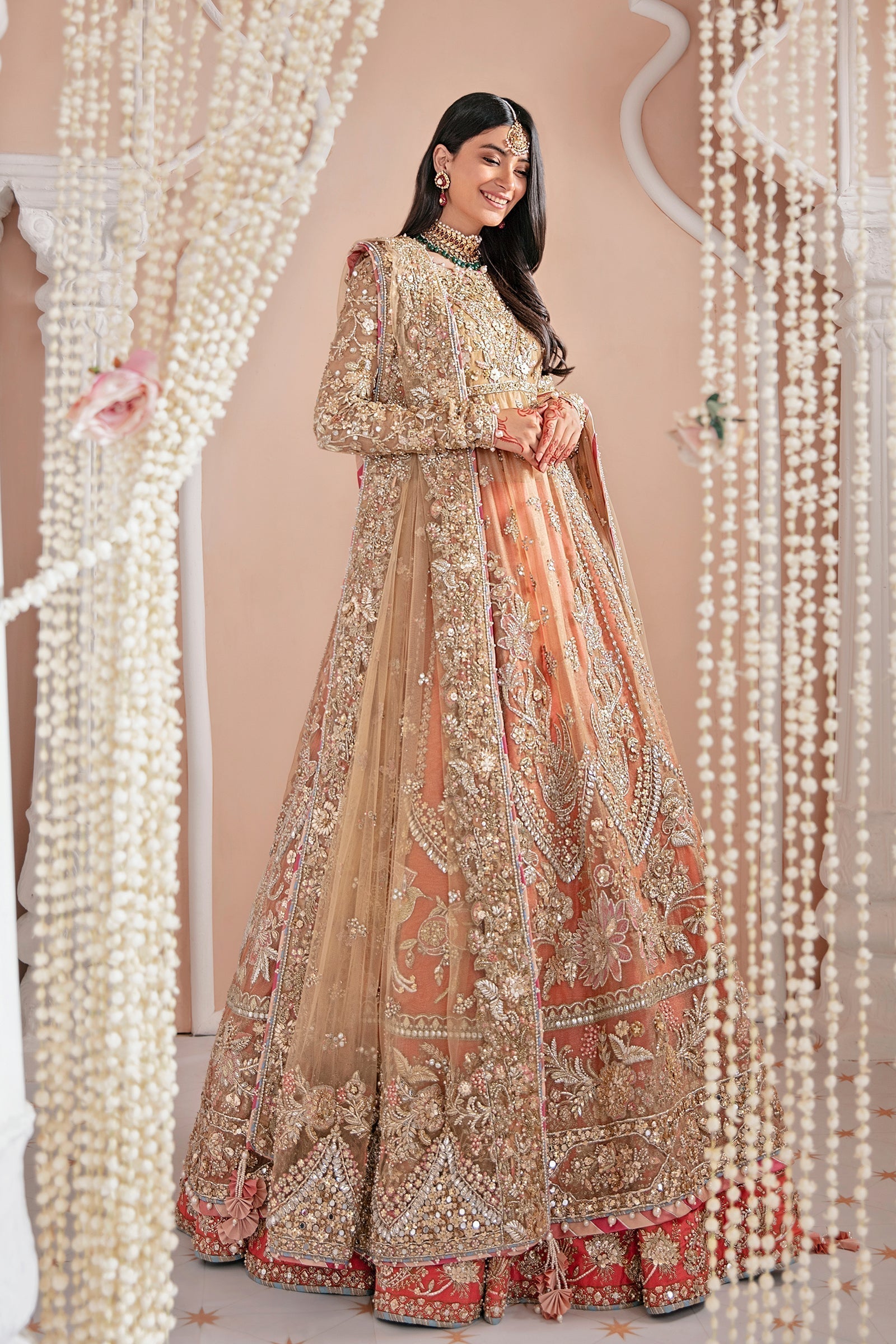 Zaha Bridal – NIKKAH – MASAKALI (ZB-12) - House Of Hania