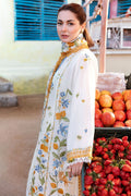 Zaha | Embroidered Lawn Collection | LEYA (ZL23-07 A) - House Of Hania