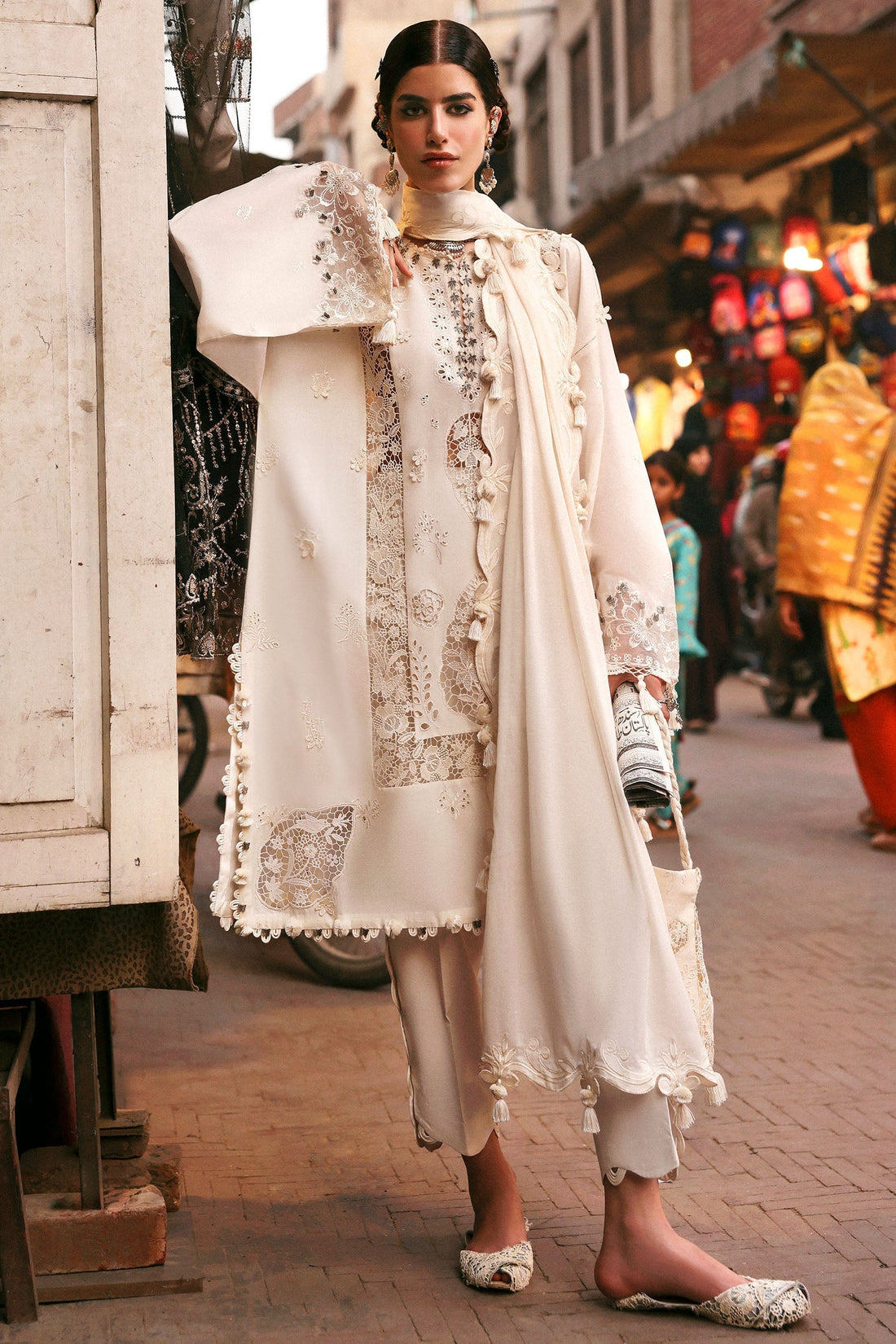 Zaha | Festive Lawn 25 | GULBAHAR (ZF-25-02) - House Of Hania