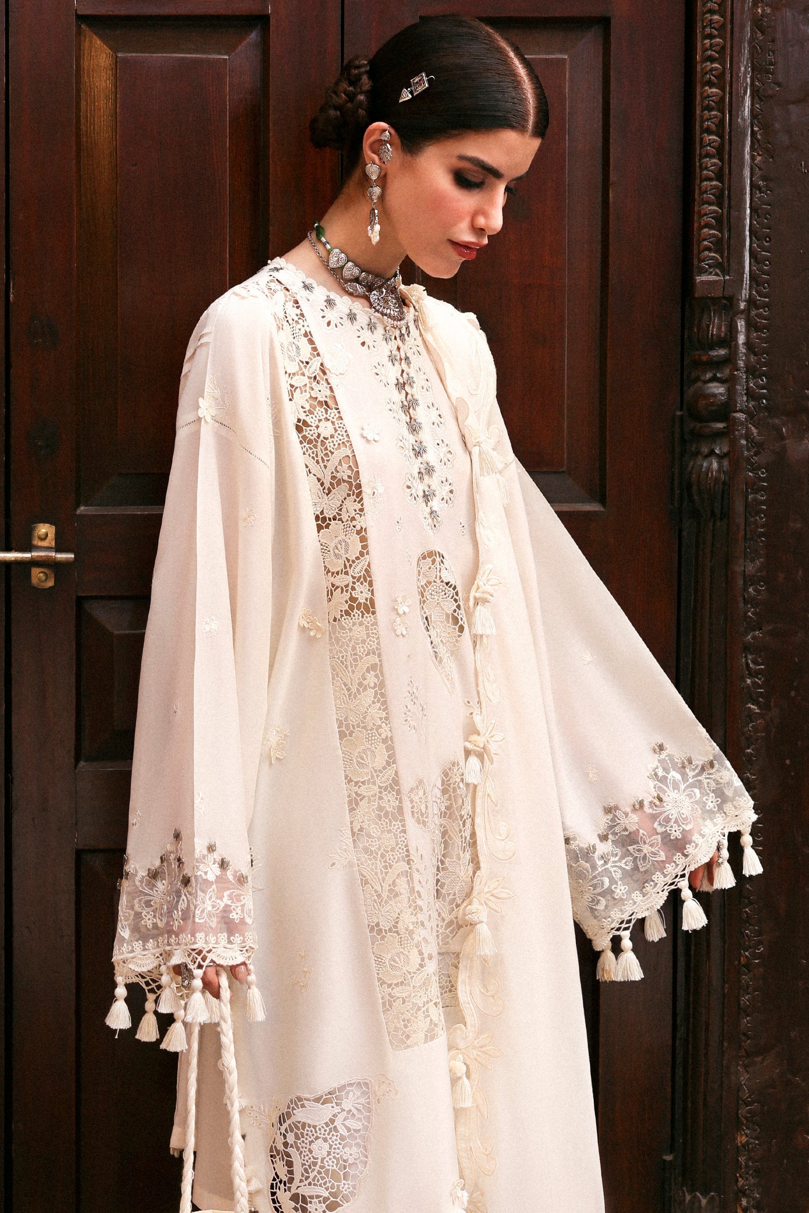 Zaha | Festive Lawn 25 | GULBAHAR (ZF-25-02) - House Of Hania