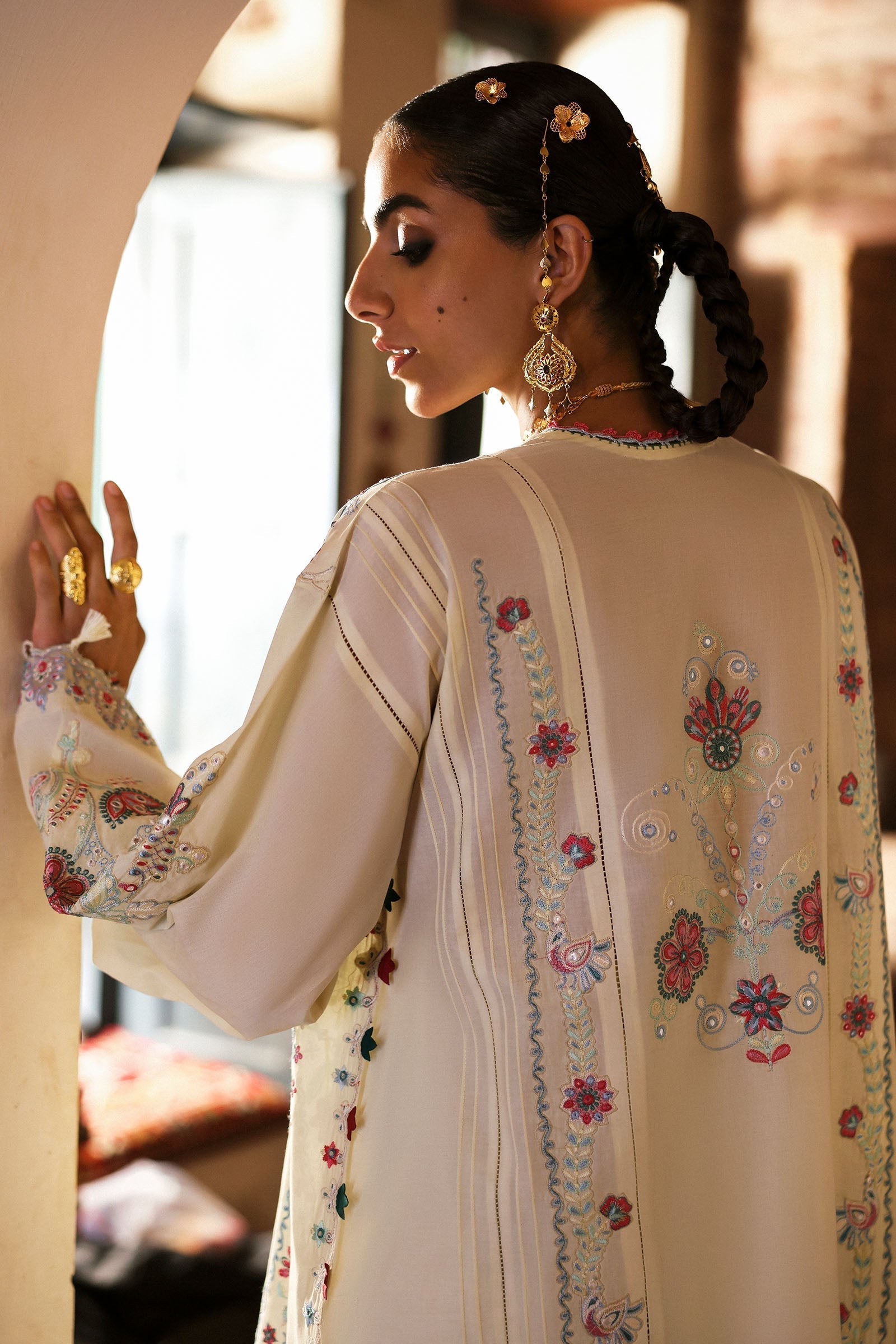 Zaha | Festive Lawn 25 | MEHERBANO (ZF-25-01) - House Of Hania