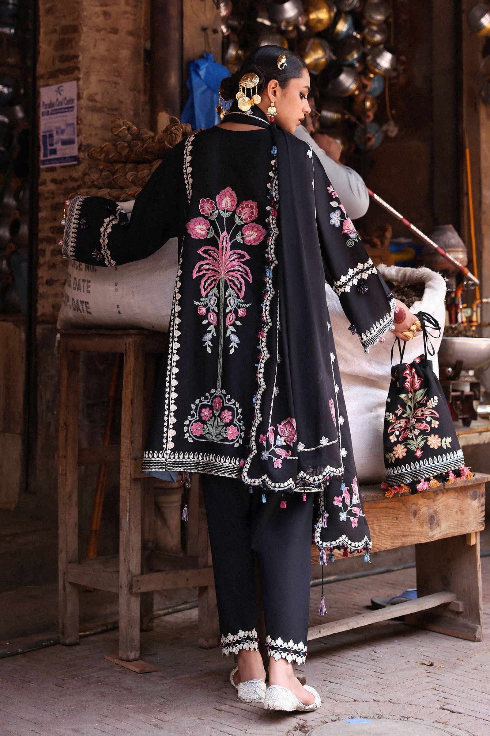 Zaha | Festive Lawn 25 | ZEENAT (ZF-25-07) - House Of Hania