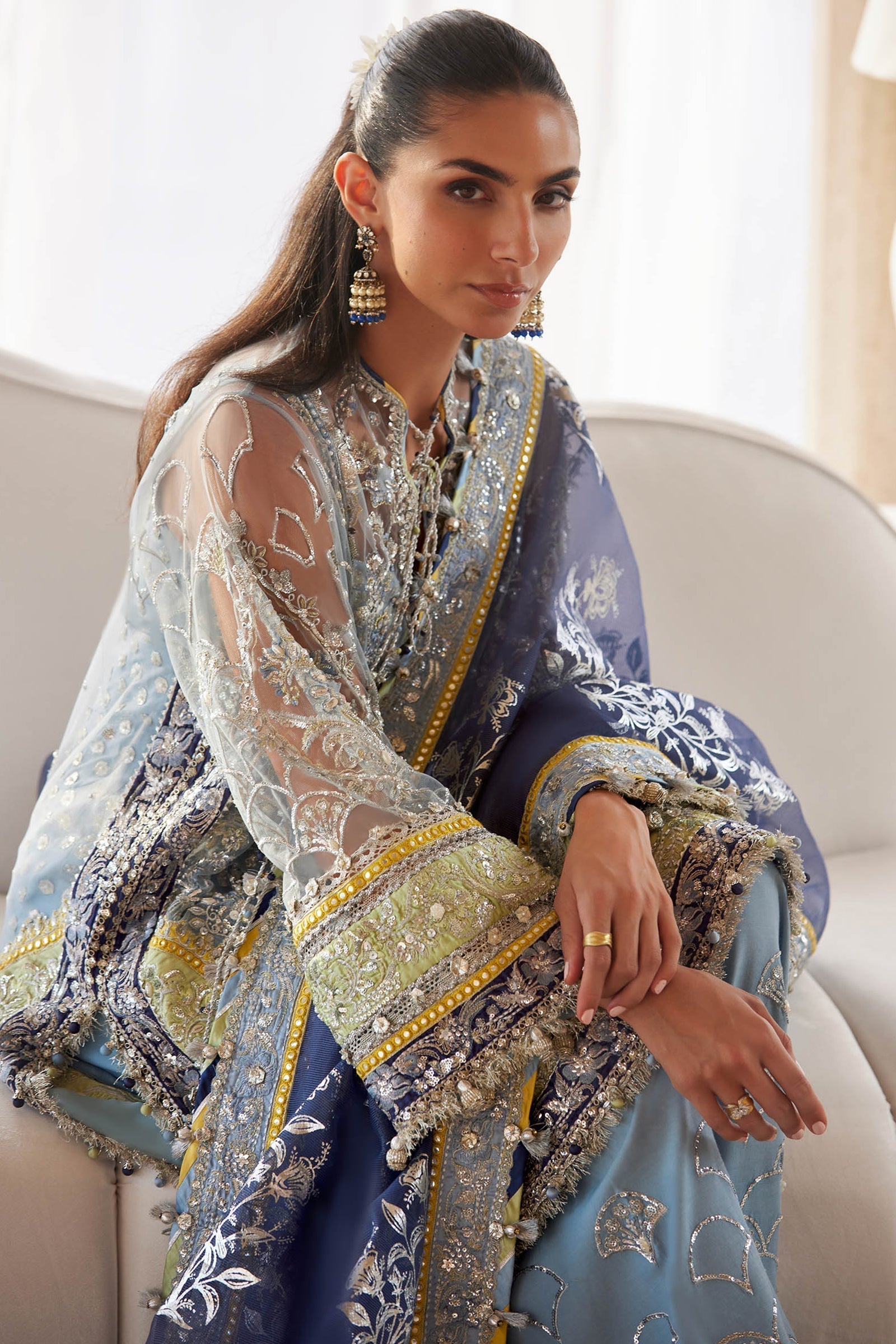 Zaha | Gossamer 25 | NILOFAR-E-SHAAM (ZC25-04) - House Of Hania