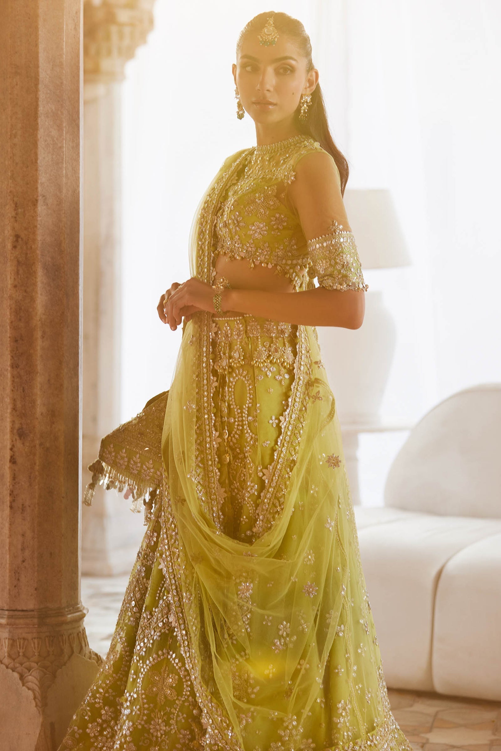 Zaha | Gossamer 25 | NOORE SITARA (ZC25-01) - House Of Hania