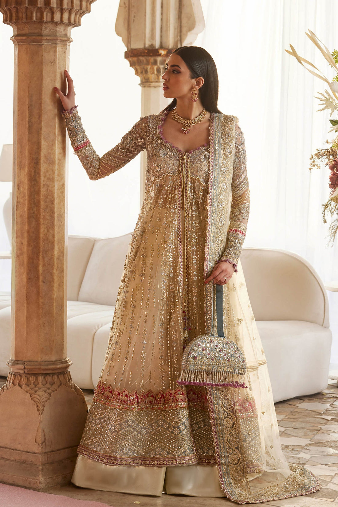 Zaha | Gossamer 25 | ZAR-E MAHR (ZC25-06) - House Of Hania