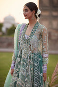 Zaha | Gossamer 25 | ZARQAH-E-PISTACHIO (ZC25-03) - House Of Hania