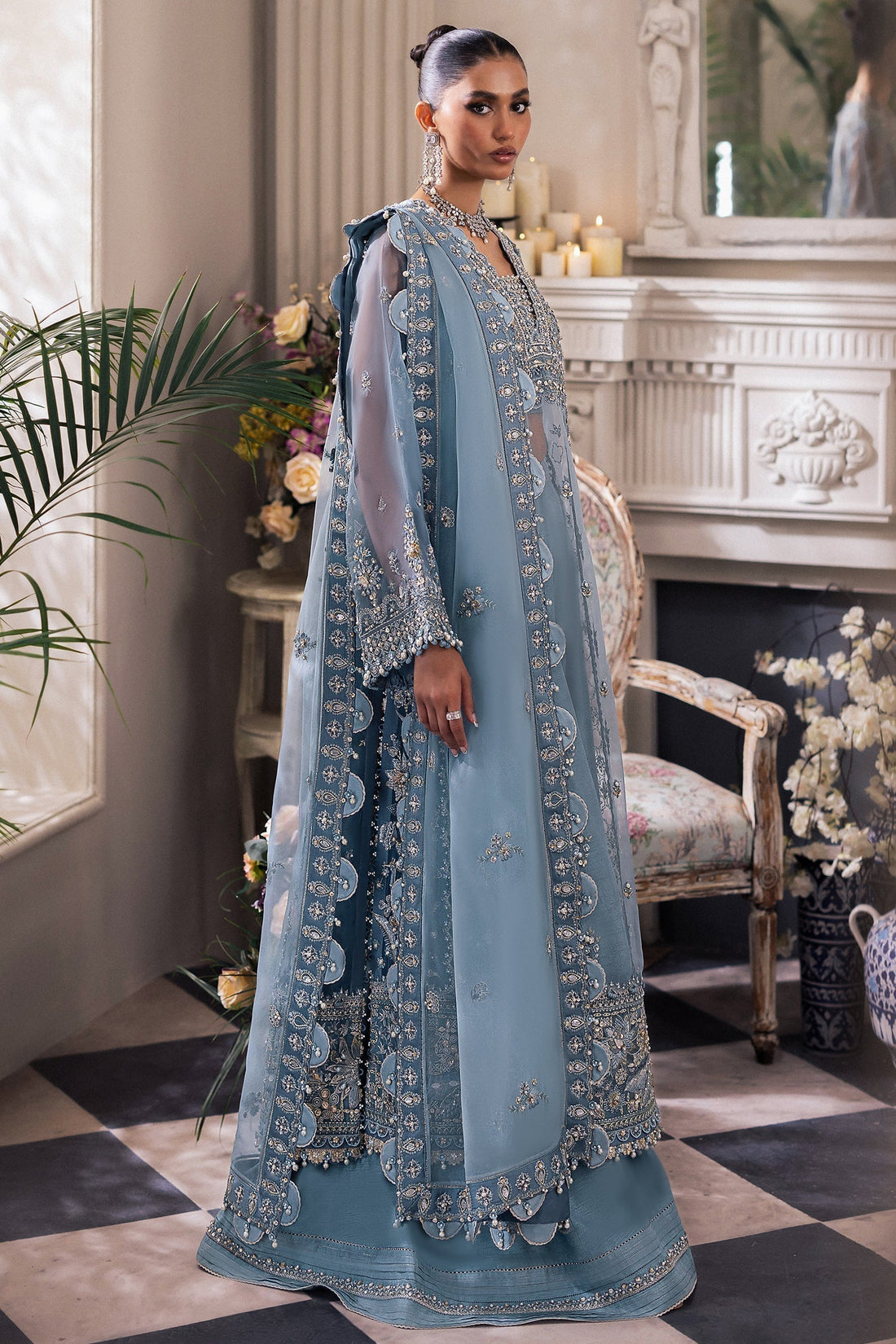 Zaha | Gossamer Formals 24 | AZURA (ZC24-07) - House Of Hania