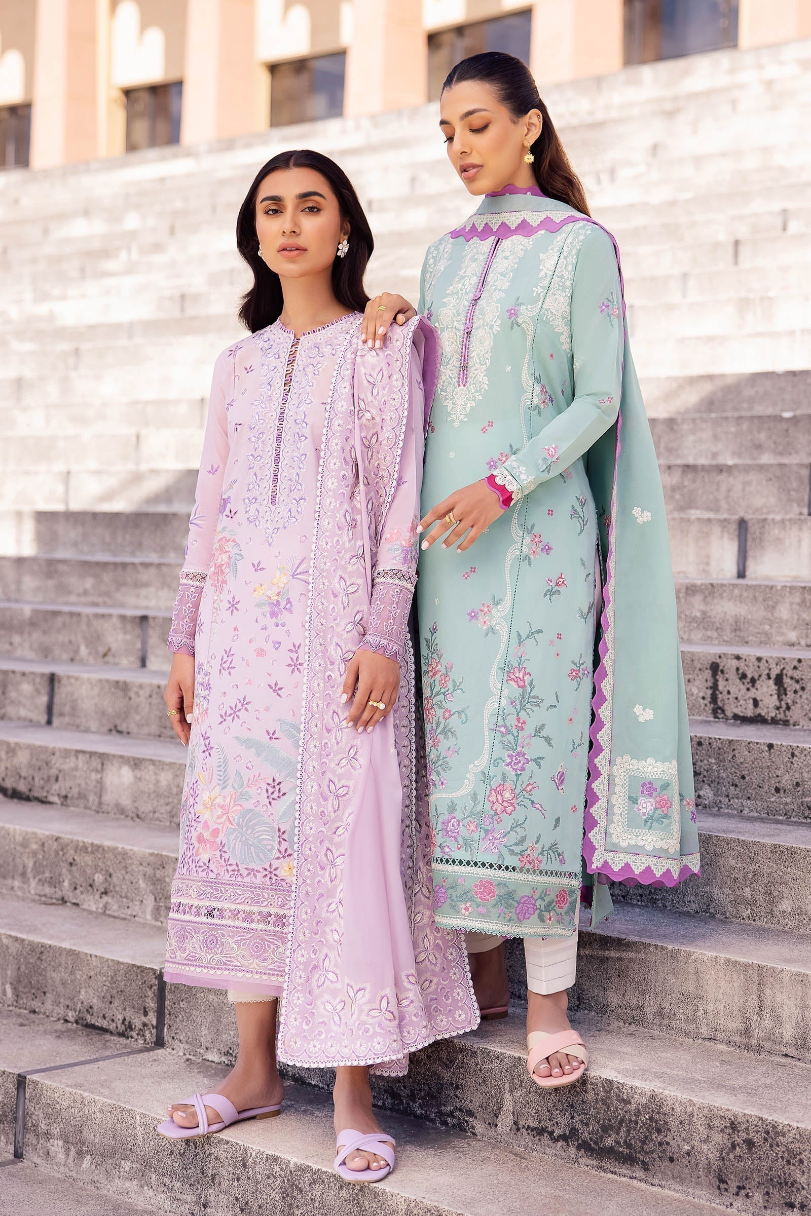 Zaha | Lawn 24 | LARMINA (ZL24-02 A) - House Of Hania