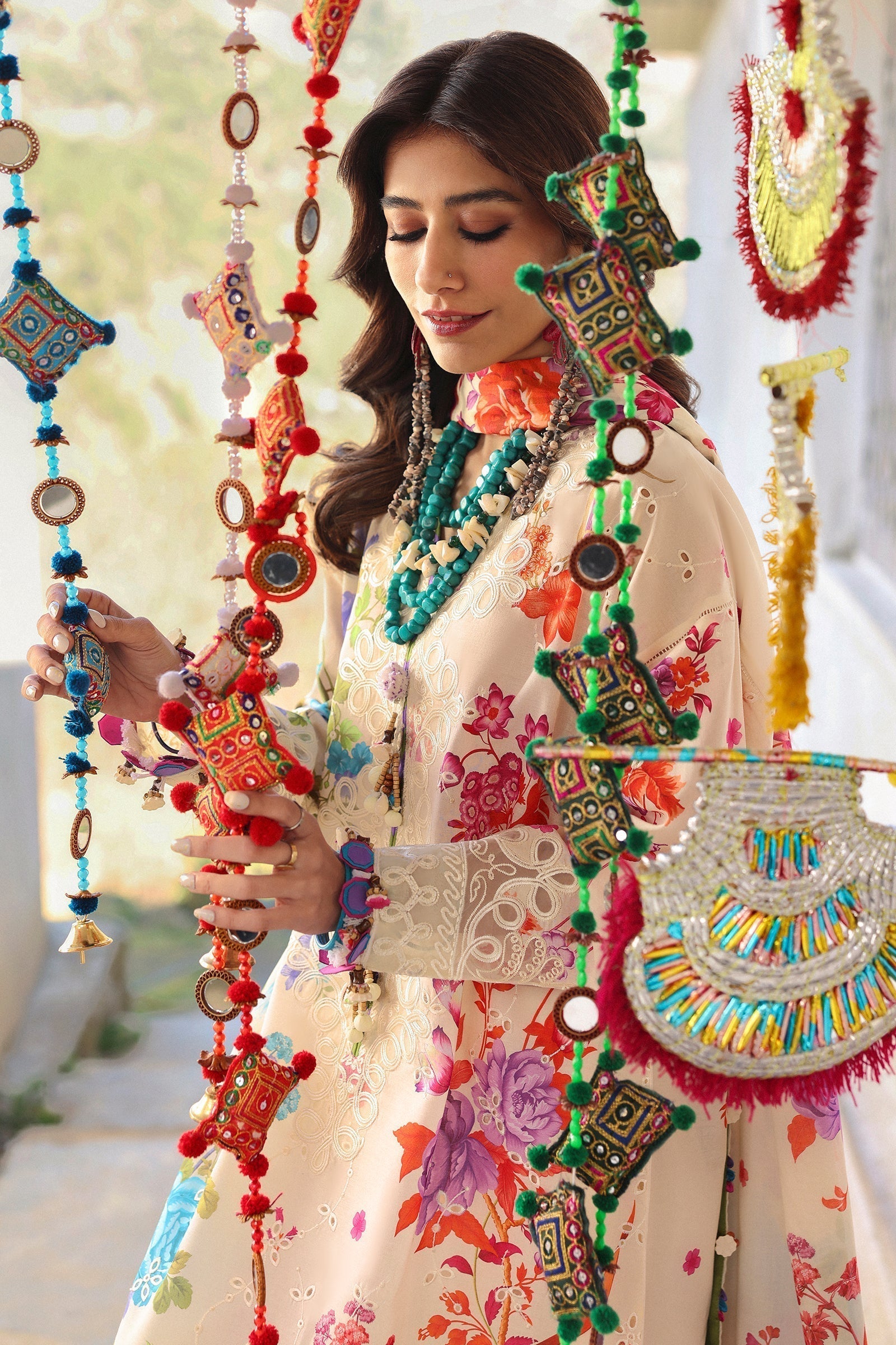 Zaha | Lawn 25 | ALYA (ZL25-07 B) - House Of Hania