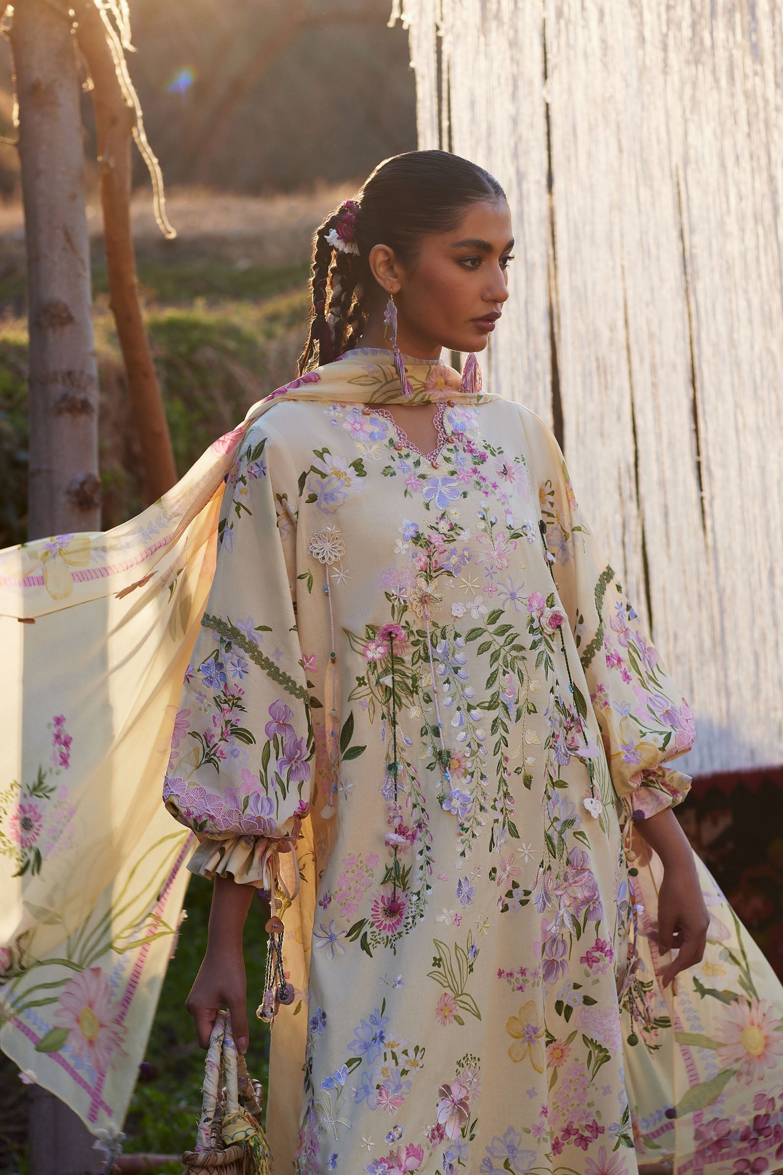 Zaha | Lawn 26 | JIĀ (佳) (ZL26-12 B) - House Of Hania
