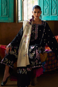 Zaha | Lawn 26 | MÍ SÈ 蜜色 (ZL26-07 B) - House Of Hania