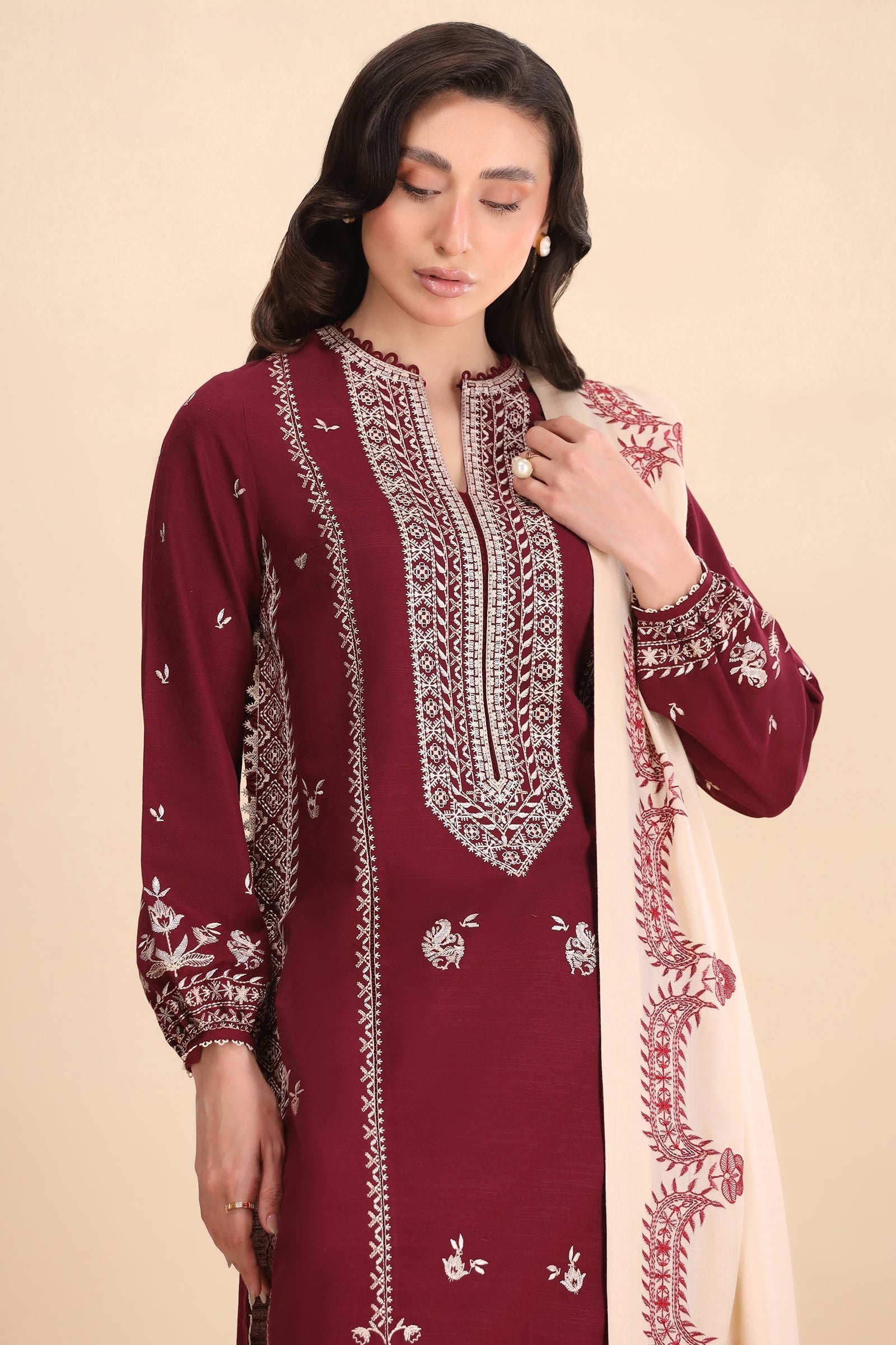 Zaha | Staples | SCARLET (ZRW-21322) - House Of Hania