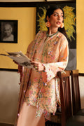 Zaha | Zaha Festive Lawn'26 | APRICOT MALLOW BLOOM - House Of Hania