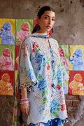 Zaha | Zaha Festive Lawn'26 | BLUE POPPY - House Of Hania