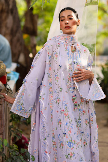 Zaha | Zaha Festive Lawn'26 | PERIWINKLE MUSE - House Of Hania