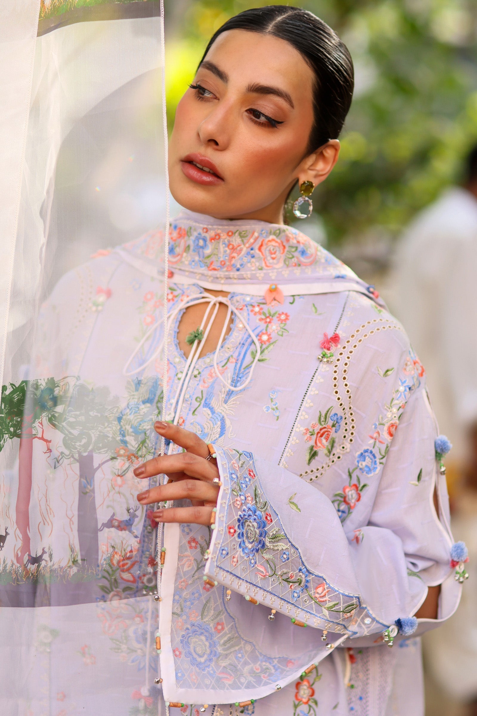 Zaha | Zaha Festive Lawn'26 | PERIWINKLE MUSE - House Of Hania