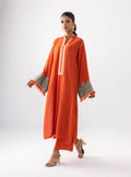 Zainab Chottani | Aara Casual Pret | Pumpkin Opal - House Of Hania