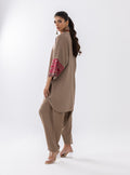 Zainab Chottani | Aara Casual Pret |  Sandy Beige - House Of Hania