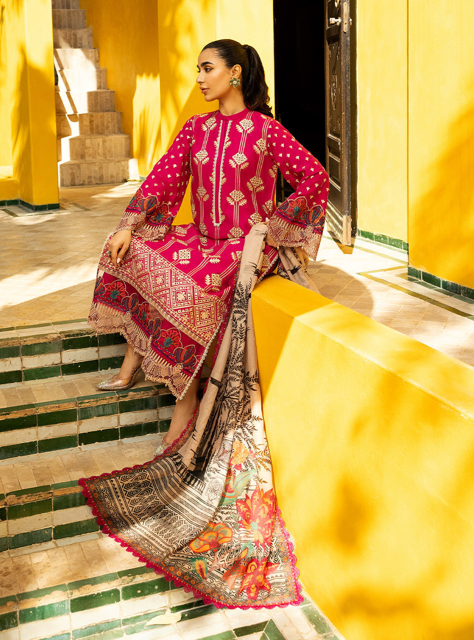 Zainab Chottani | Chikankari 25 | Aanya - 4B - House Of Hania
