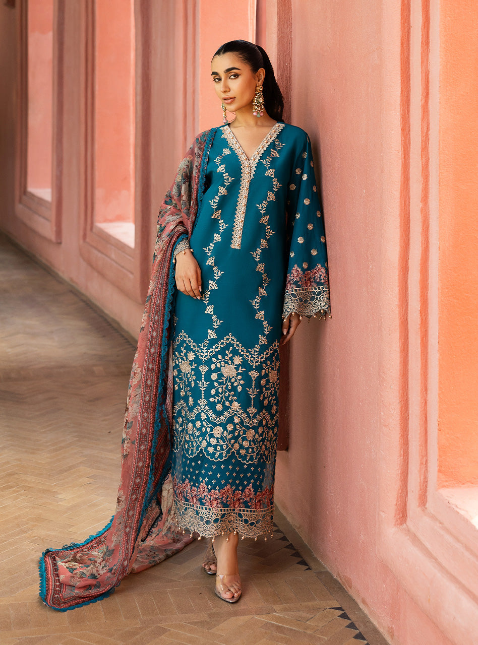 Zainab Chottani | Chikankari 25 | Izrah - 2A - House Of Hania