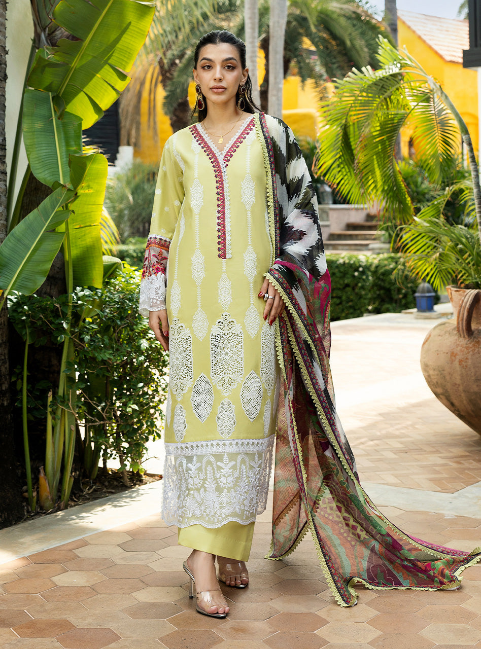 Zainab Chottani | Chikankari 25 | Rayne - 12A - House Of Hania