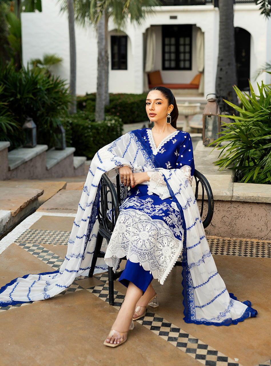 Zainab Chottani | Chikankari 25 | Sia - 11B - House Of Hania