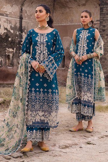 Zainab Chottani Chikankari Luxury Lawn Collection '23 - TC-202 - AZAL 1-A - House Of Hania