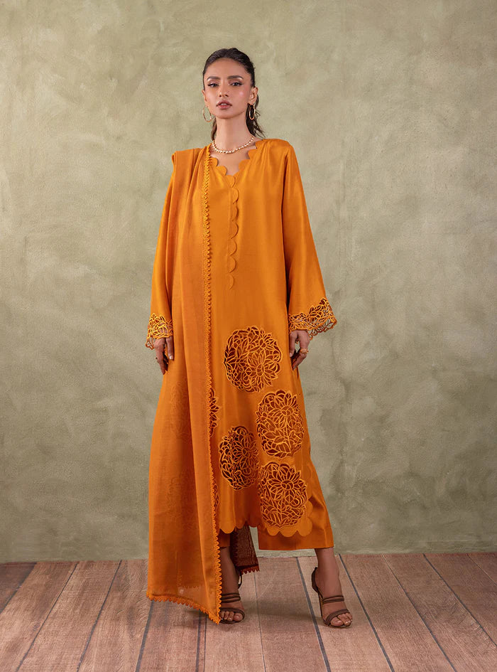 Zainab Chottani | Eid Edit 24 | Burning Amber - House Of Hania