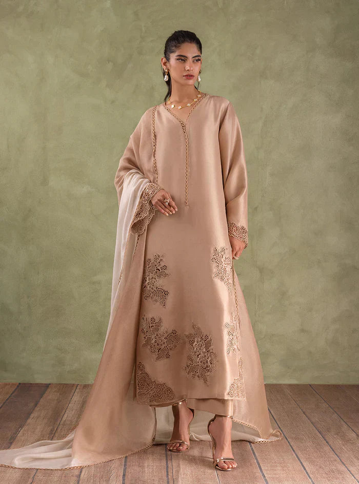 Zainab Chottani | Eid Edit 24 | Coral Champagne - House Of Hania