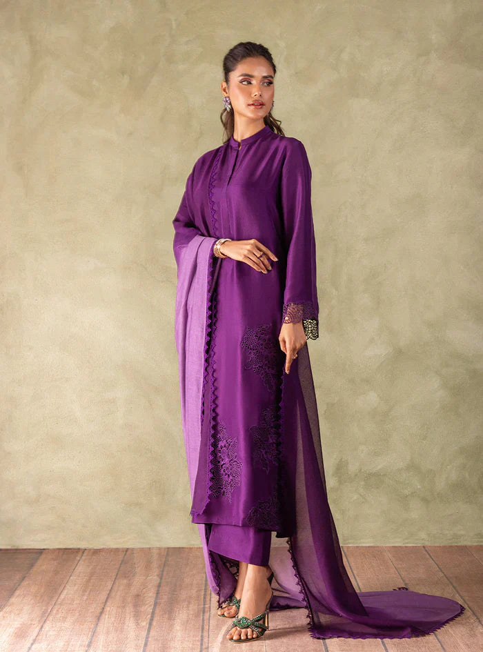 Zainab Chottani | Eid Edit 24 | ENCHANTING AMETHYST - House Of Hania