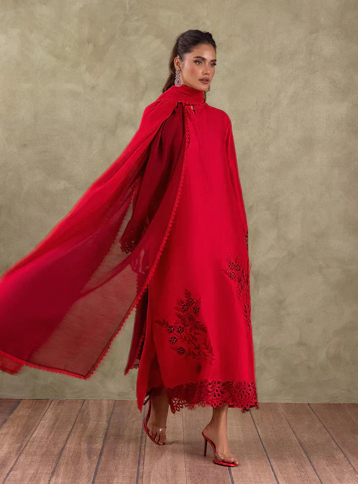 Zainab Chottani | Eid Edit 24 | Scarlet Rose - House Of Hania