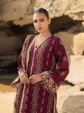 Zainab Chottani Embroidered Chikankari Lawn 3Pc Suit D-01B Aysel - House Of Hania