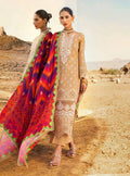 Zainab Chottani Embroidered Chikankari Lawn 3Pc Suit ZC-02A - House Of Hania