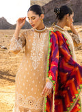 Zainab Chottani Embroidered Chikankari Lawn 3Pc Suit ZC-02A - House Of Hania