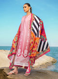 Zainab Chottani Embroidered Chikankari Lawn 3Pc Suit ZC-06A - House Of Hania