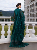 Zainab Chottani Embroidered Organza 3Pc Suit D-01 Zeina - House Of Hania